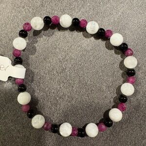 Cancer zodiac crystal bracelet